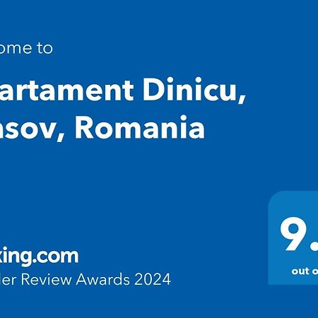 Apartament Dinicu, Brasov, Romania Exteriör bild